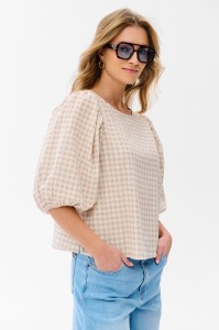 Bluzka Damska Noti Light Beige