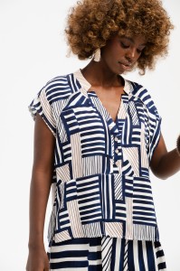 Bluzka Damska Softly Navy