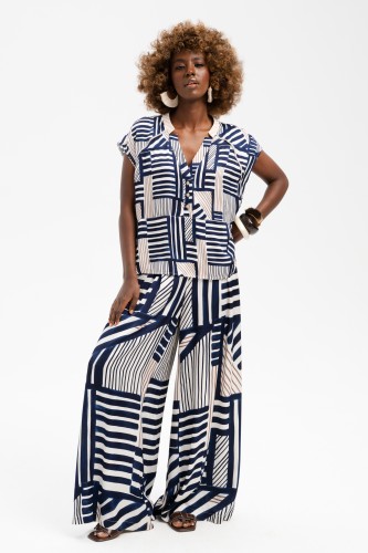 Spodnie Damskie Softly Navy