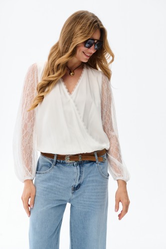 Bluzka Damska Asmi Off White