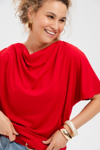 Bluzka Damska Binni Red
