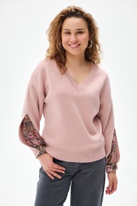 Sweter Damski Alexis Powder Pink / Dp 402a