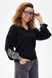 Sweter Damski Alexis Black / T2475-01