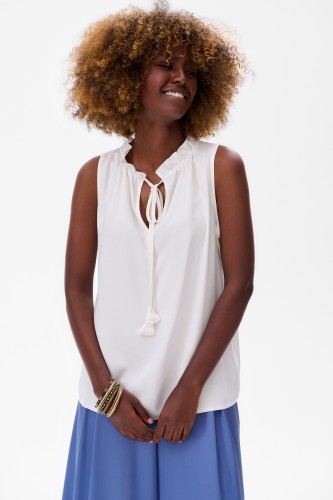 Bluzka Damska Funkia Ivory