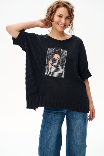 Sweter Damski Persey Black