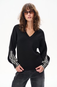 Sweter Damski Alexis Black / T2475-01