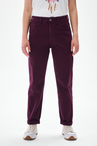 Spodnie Damskie BS 8058-29 CO Wine