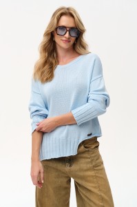 Sweter Damski Bocq Light Blue