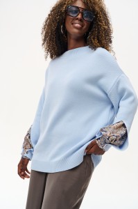 Sweter Damski Celeste 2 Light Blue / 16250 Zenit