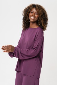 Bluza Damska Resun Aubergine