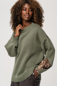 Sweter Damski Celeste 2 Khaki / Dva 150