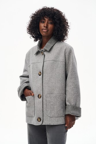 Kurtka Damska Texi Light Gray