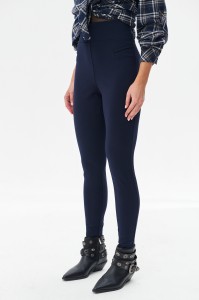 Legginsy Damskie Milena Dark Navy