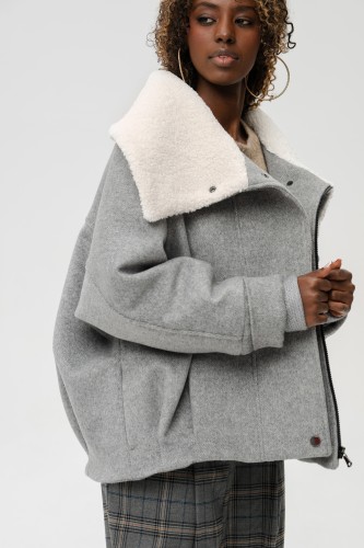 Kurtka Damska Naomi Light Gray