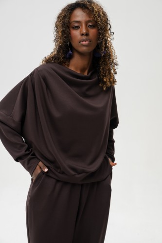 Bluza Damska Tracy Dark Brown