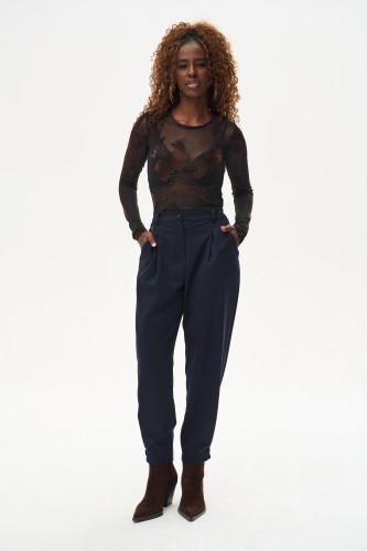 Spodnie Damskie Dina Dark Navy