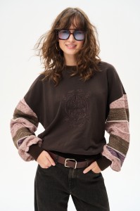 Sweter Damski Aliza Dark Brown