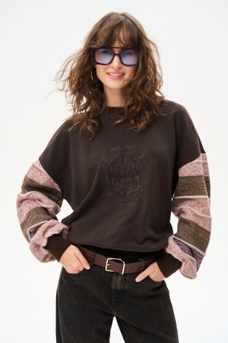 Sweter Damski Aliza Dark Brown