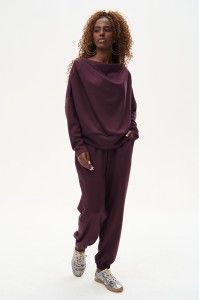 Spodnie Damskie Tracy Aubergine