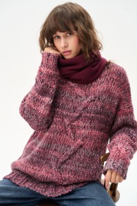Komin Damski Amara Wine