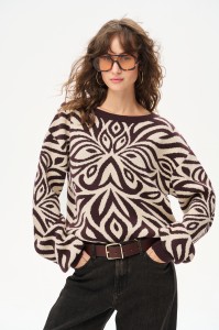 Sweter Damski Pegy Chocolate