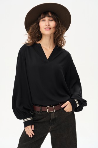 Bluzka Damska Aza Black