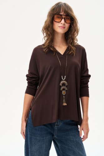 Tunika Damska Lydia Chocolate