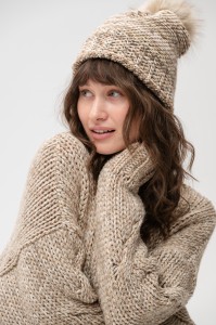 Czapka Damska Tobia Beige