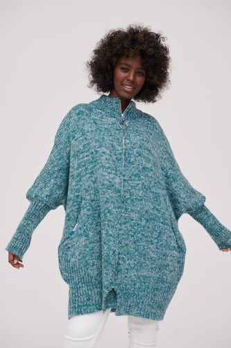 Kardigan Damski Panga 2 BS Morski Melanż