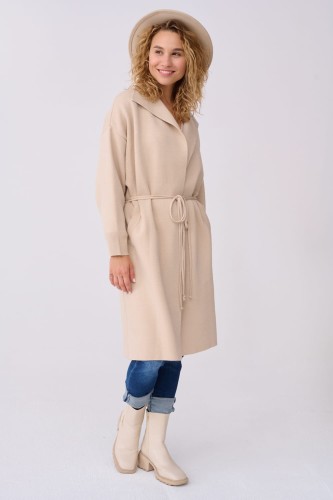 Płaszcz Huggo BS Jasny Beż