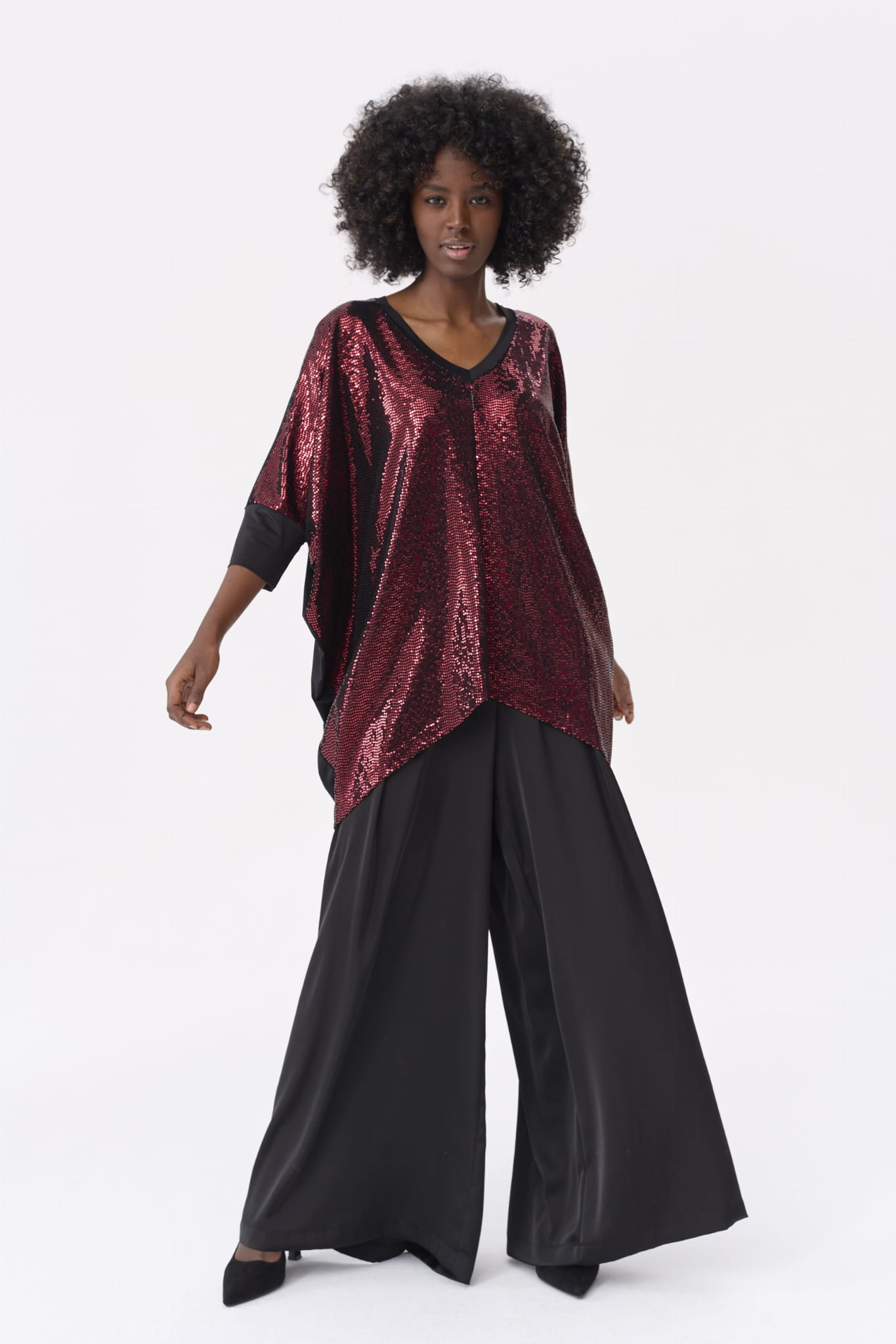 Bluzka Damski Akkra bs czerwony czarny  (4).jpg