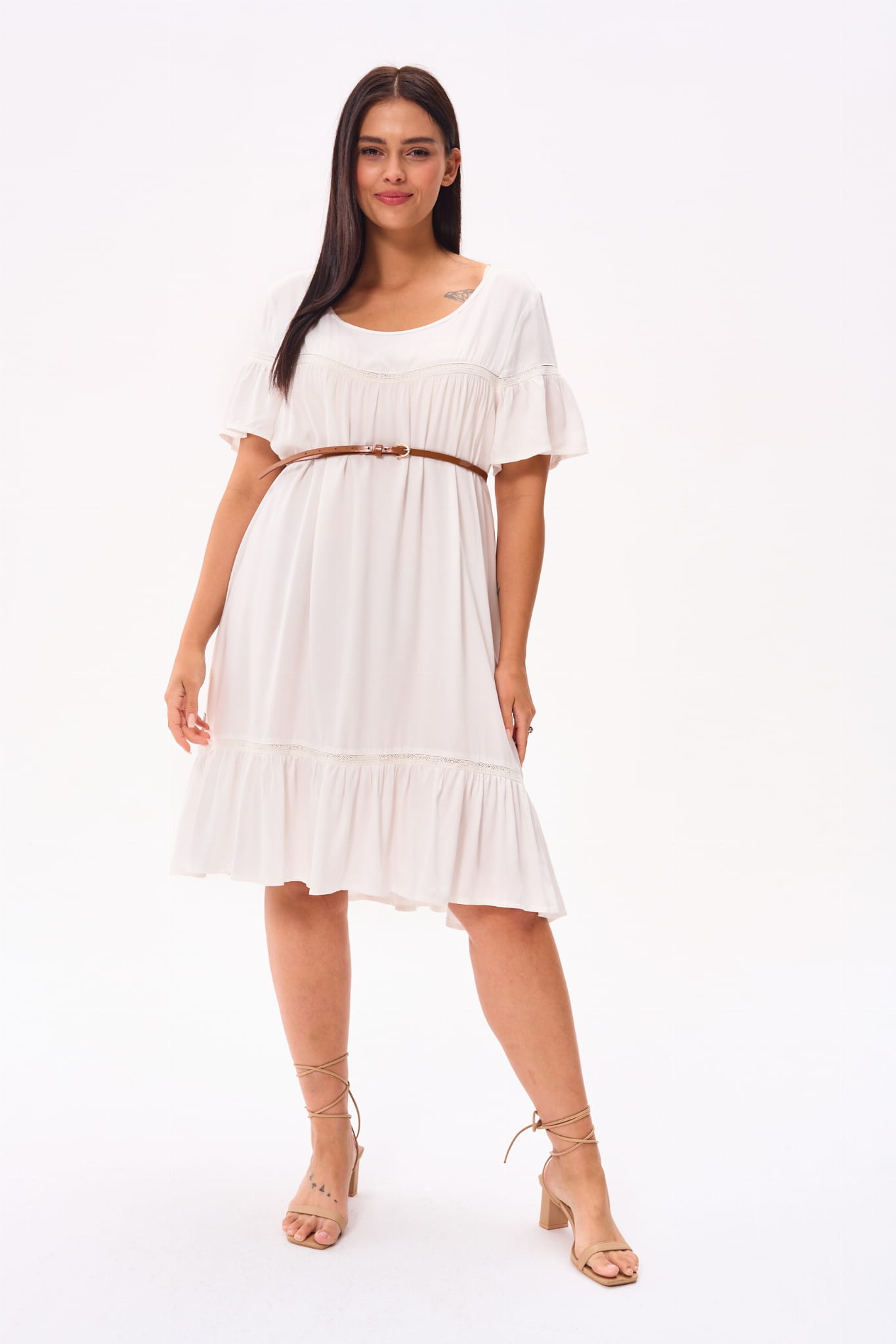 Sukienka MOSS plus size ekri  (1).jpg