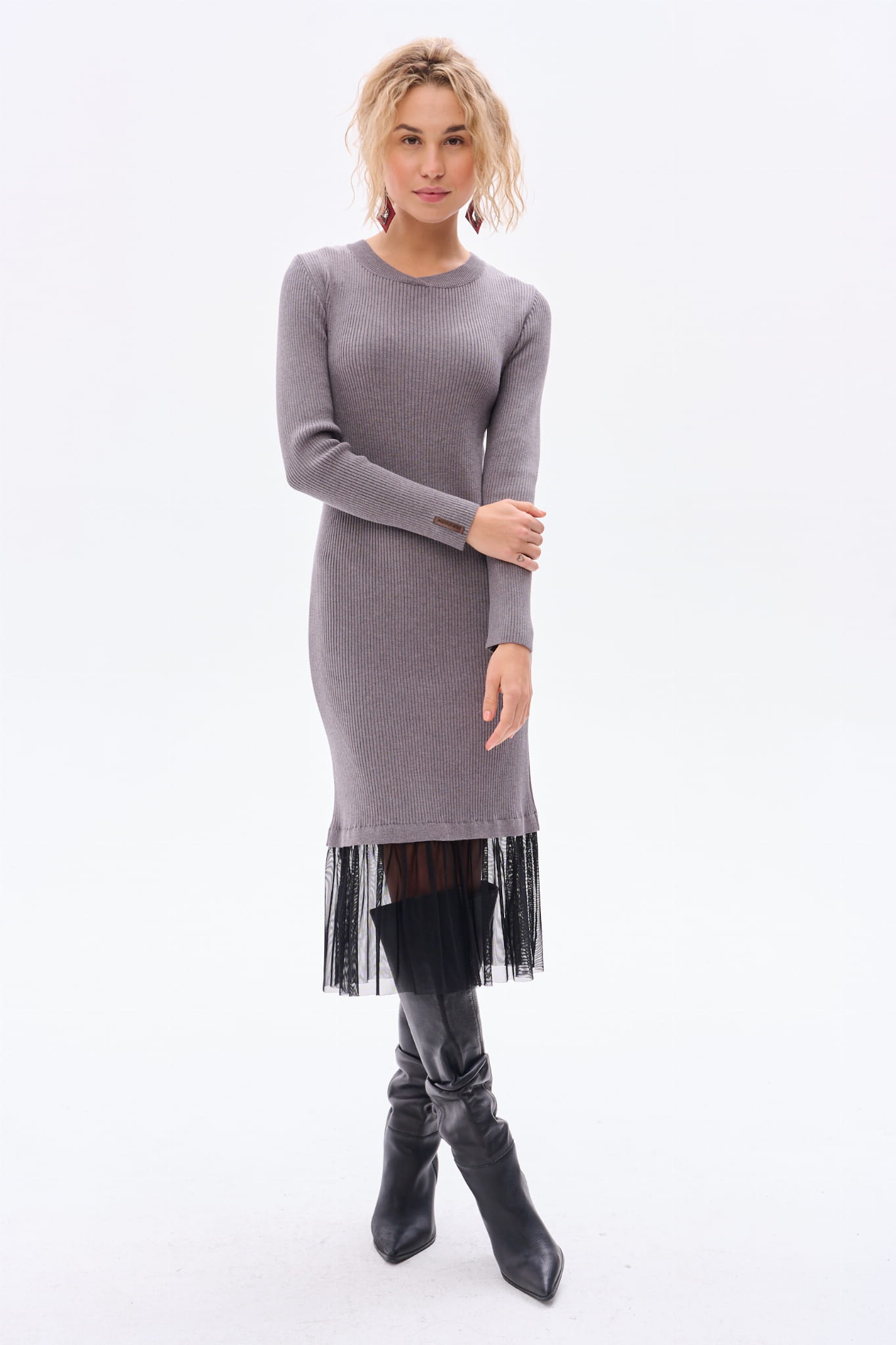 Sukienka Swetrowa donna szary  (5).jpg