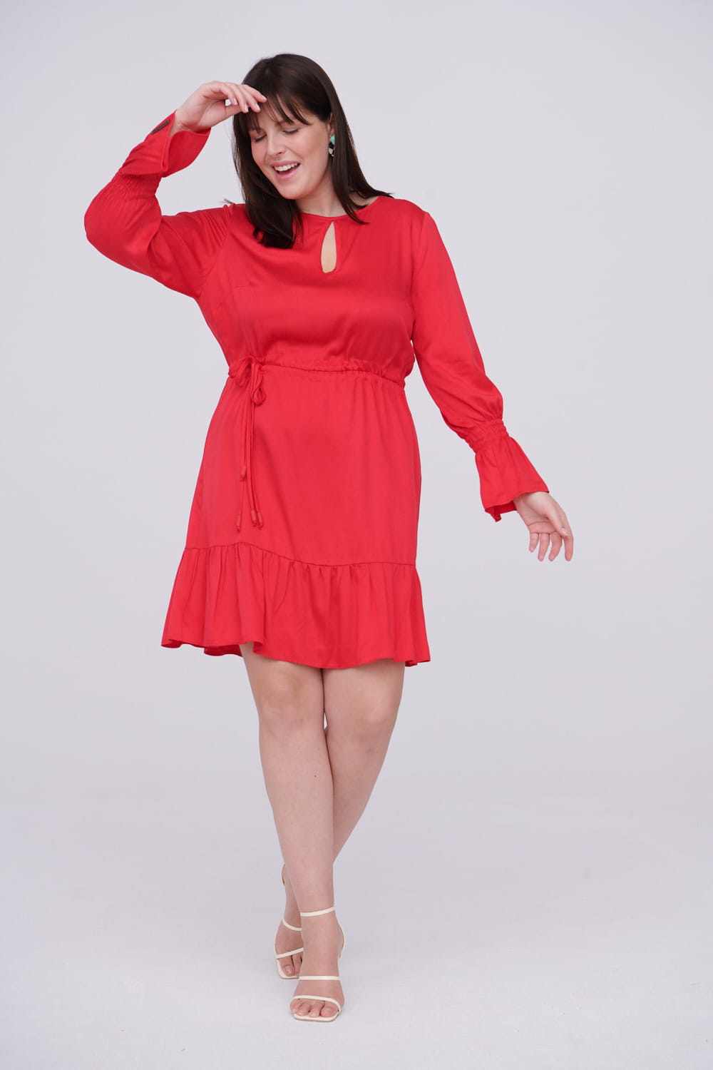 Sukienka Joel plus size koral  (10).jpg